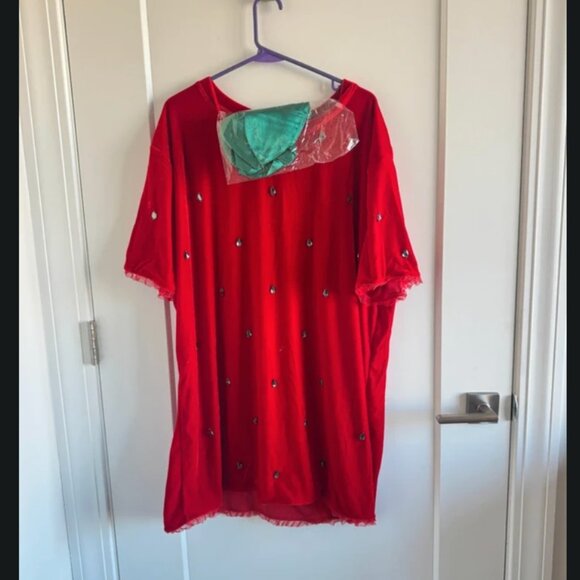 Dolls Kill Dresses & Skirts - Berry Delicious Strawberry Costume NWT